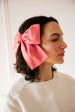 Kitka Hair Bow - Coral Online Sale