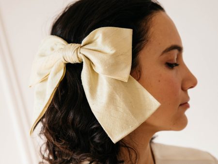 Kitka Hair Bow - Butter Online now