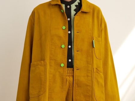 Forager Coat - Split Pea Cheap