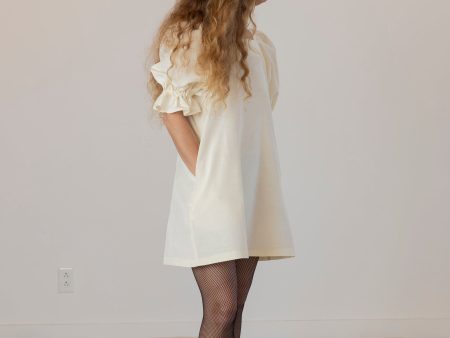 Felix Dress - Ivory Moire For Cheap