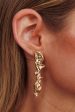 Bella Drop Stud Earrings Gold Online