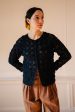 Dita Crochet Cardigan - Dark Navy Fashion