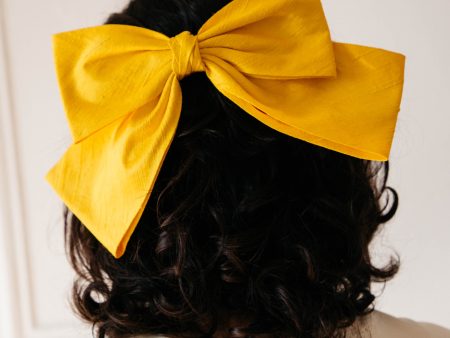 Kitka Hair Bow - Marigold Online