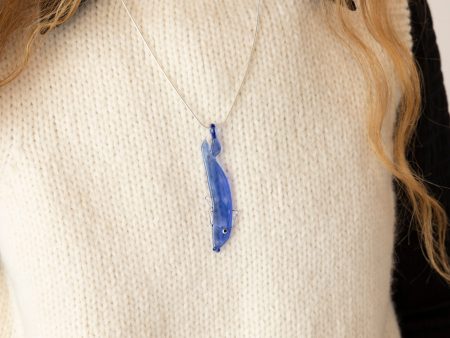 Fish Out of Water Necklace  - Cobalt Hot on Sale