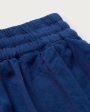 Big Seersucker Geranio Shorts - Navy Online Hot Sale