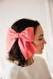 Kitka Hair Bow - Coral Online Sale