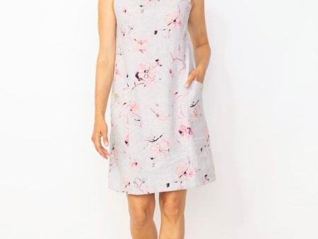 Easy Linen- Parisian Floral Pocket Dress Sale