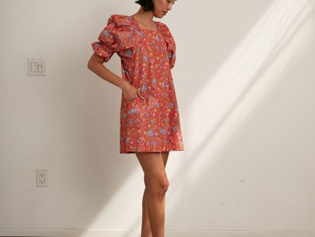 Felix Dress - Red Floral Fashion