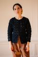 Dita Crochet Cardigan - Dark Navy Fashion