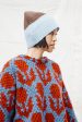 Roth Colorblock Beanie, Sky Walnut Online