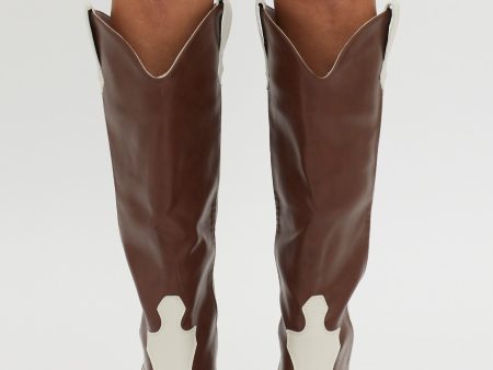 BiLLiNi Etta Boot Chocolate Ivory Online now