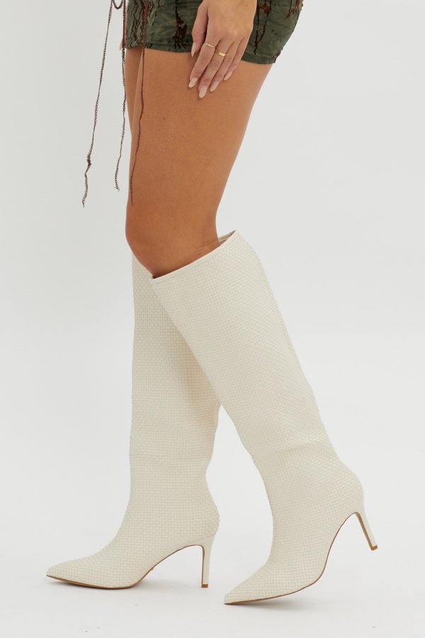 BiLLiNi Jacqueline Boot Alabaster Discount