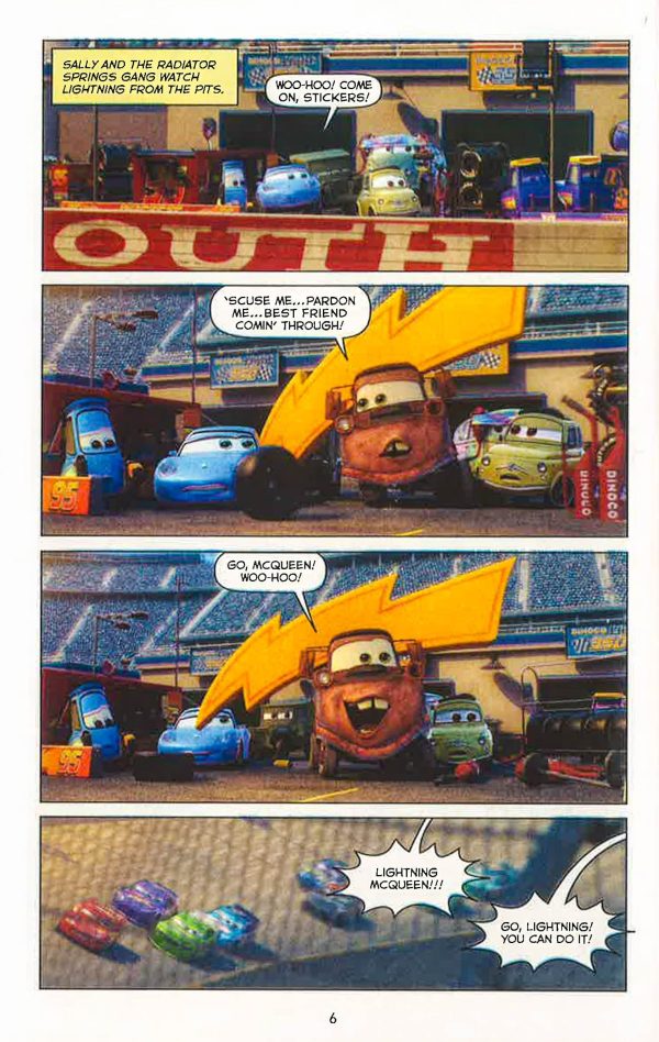 Disney Pixar Cars 3 Cinestory Comic Sale