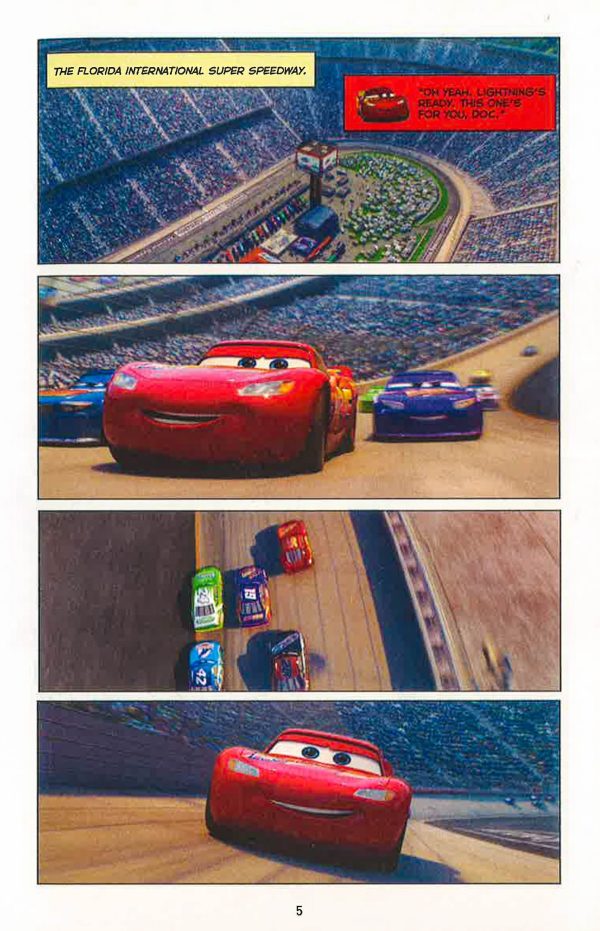 Disney Pixar Cars 3 Cinestory Comic Sale