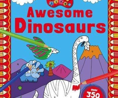 Colour By Numbers 1234: Awesome Dinosaurs on Sale